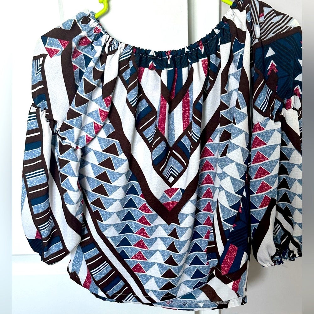 Off shoulder summer top